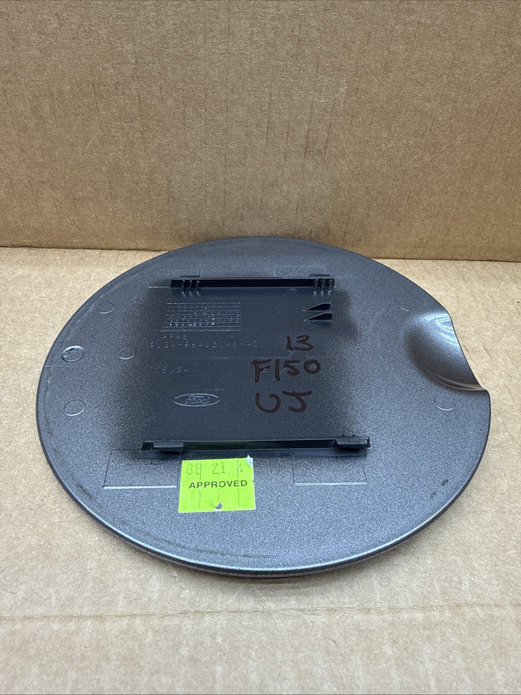 2009 2014 Ford F150 F 150 Fuel Gas Tank Filler Door Lid Cover OEM Gray UJ1