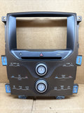 2011 2014 Ford Edge Radio Face Climate Control Panel Bezel DT4T 18A802 BE0