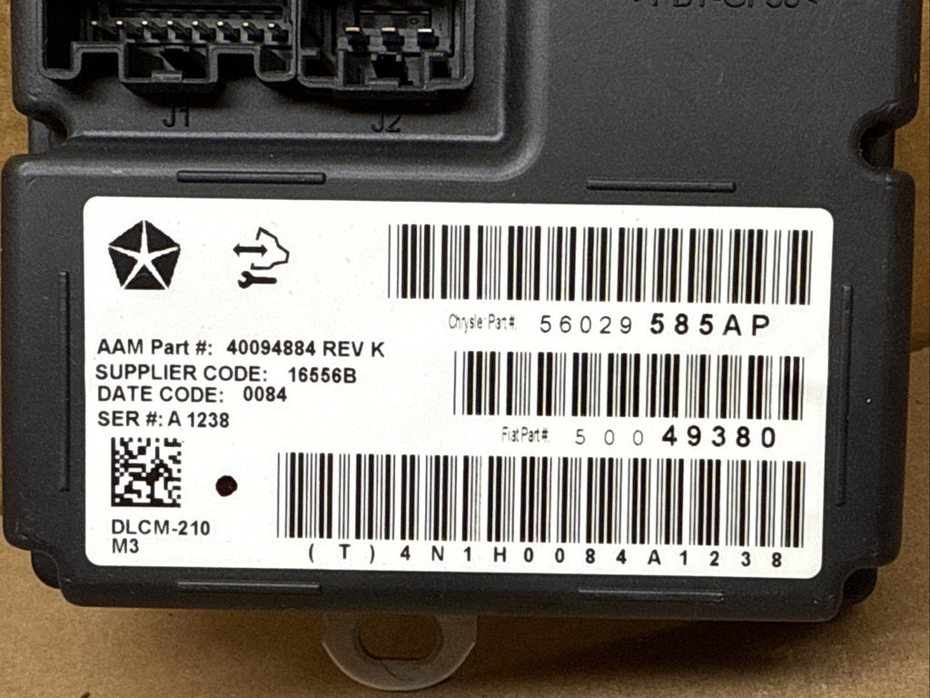 2014 2015 Dodge Durango Jeep Grand Cherokee Transfer Case Module 56029585AP2