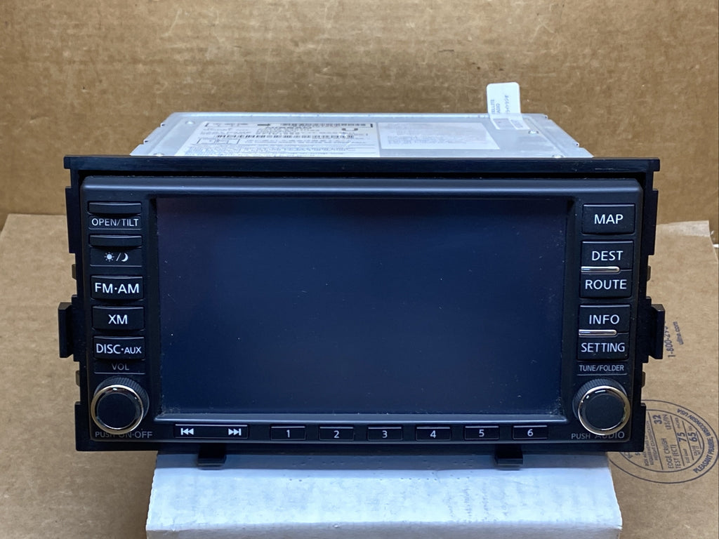 2010 2013 Nissan Altima Audio Radio Stereo Info Display Screen 25915 ZX03A1