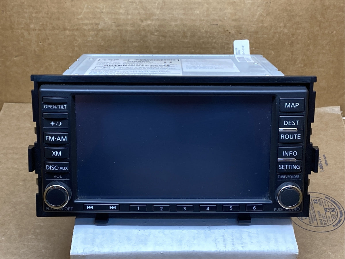 2010 2013 Nissan Altima Audio Radio Stereo Info Display Screen 25915 ZX03A1
