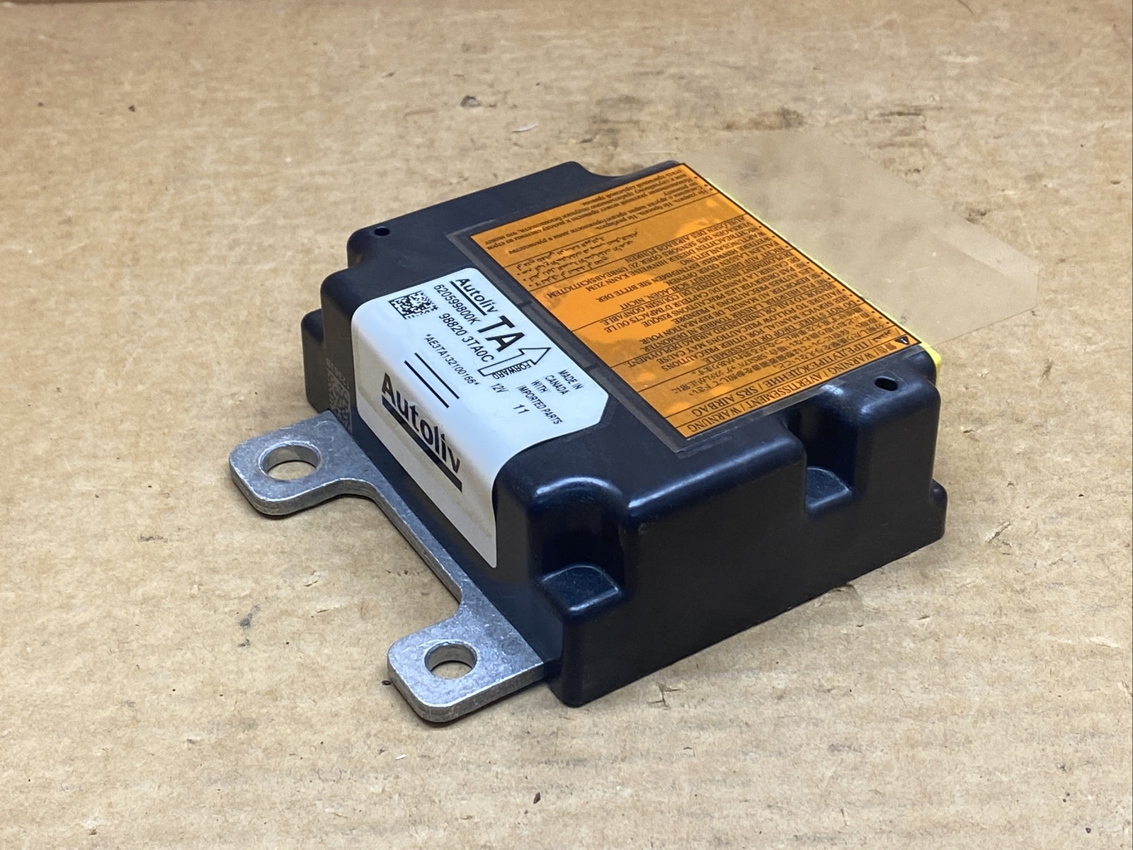 2013 2014 Nissan Altima SRS Airbag Air Bag Control Module 98820 3TA0C4