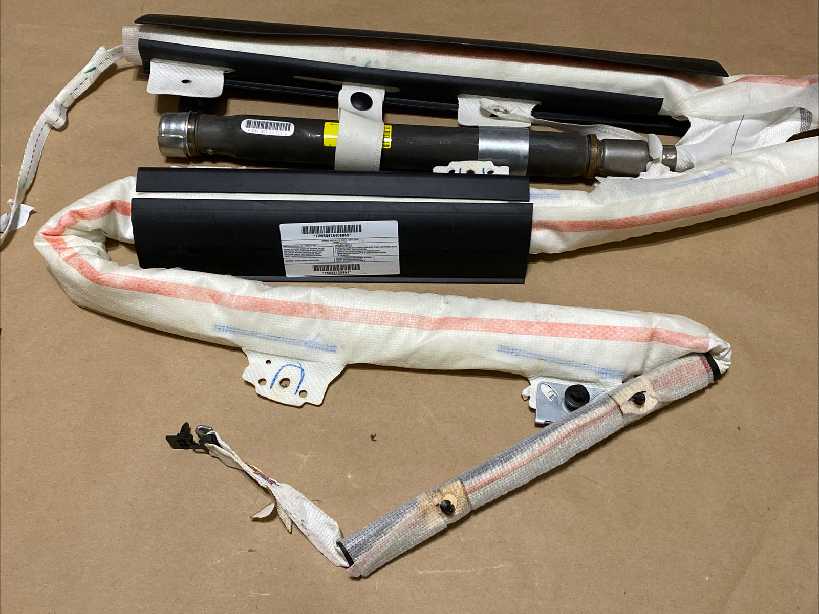 2008 2017 Jeep Patriot Right Side Passenger Curtain Roof Upper Air Bag Airbag3