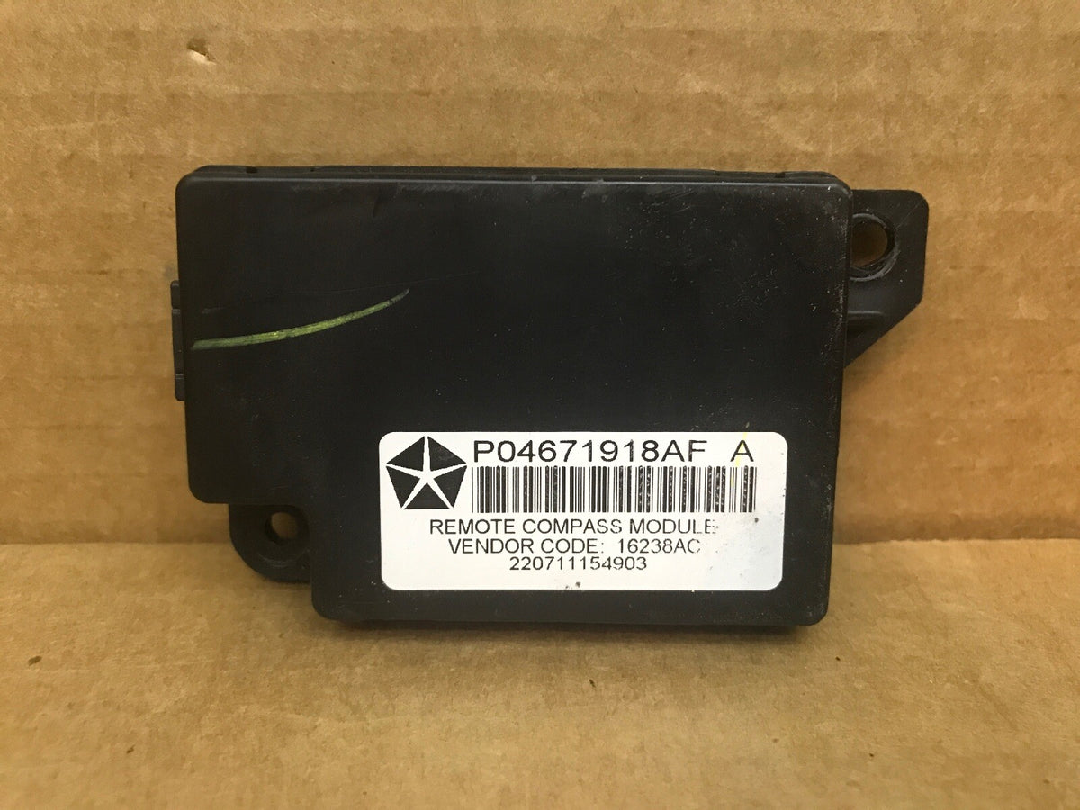 Dodge Chrysler Jeep Remote Compass Module P04671918AF Commander Nitro Caravan1