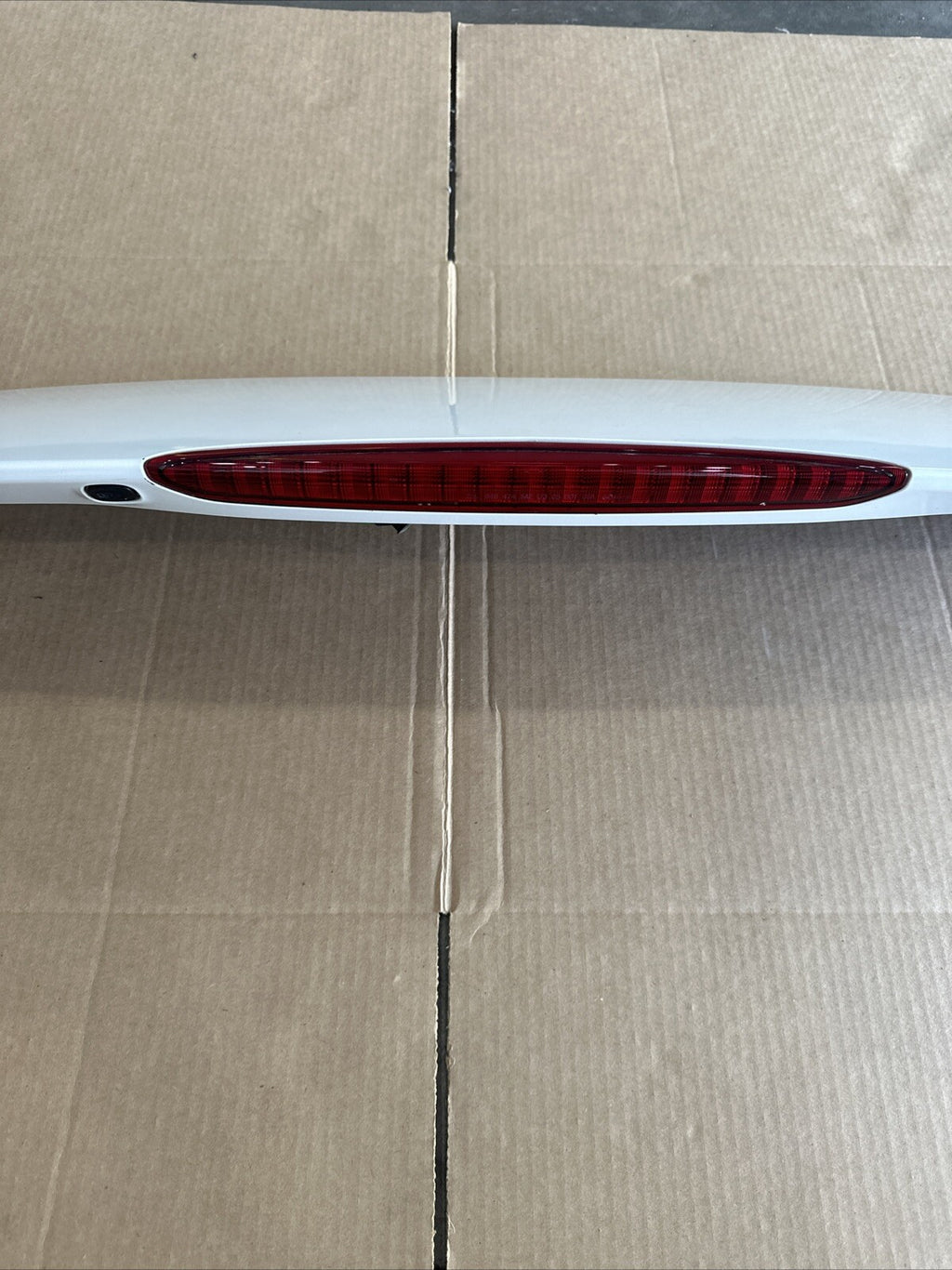 2007 2013 Acura MDX Tailgate Spoiler 3rd Brake Light NH677P Aspen White Pearl2