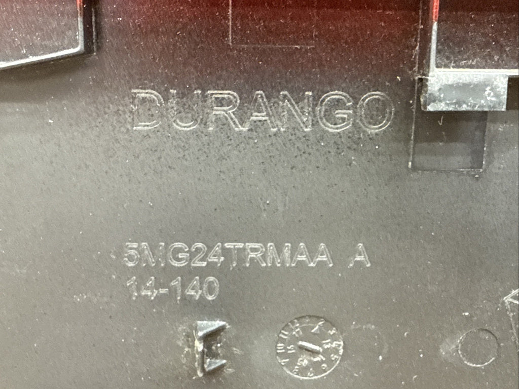 2014 2020 Dodge Durango Fuel Gas Tank Filler Door Lid Cover OEM Red PRV7