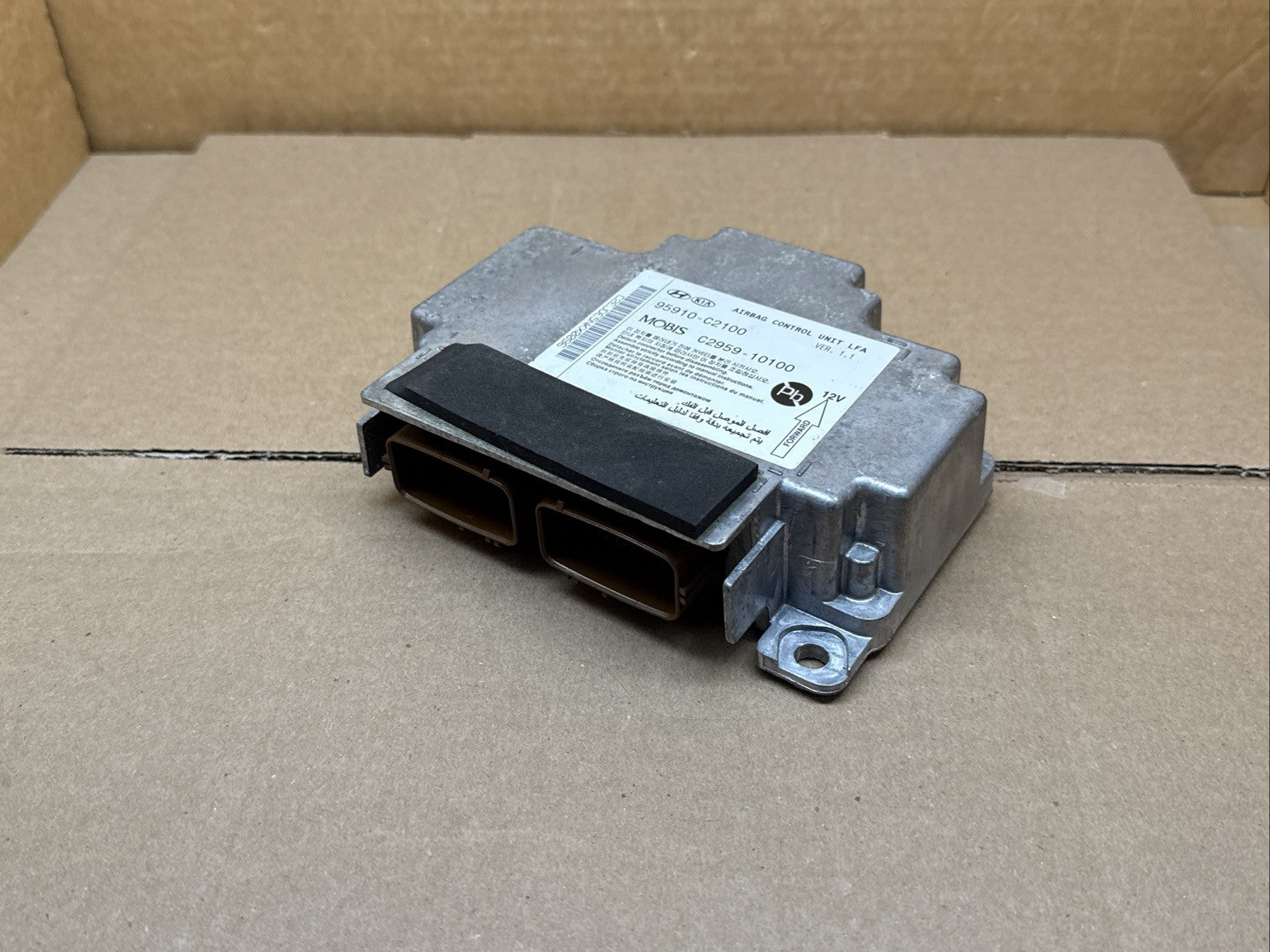 2018 2020 Hyundai Sonata Air Bag Airbag Control Module Computer 95910 C21003