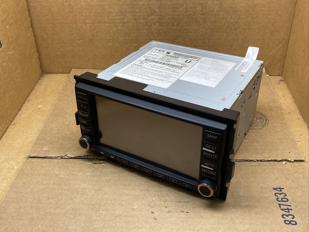 2010 2013 Nissan Altima Audio Radio Stereo Info Display Screen 25915 ZX03A6