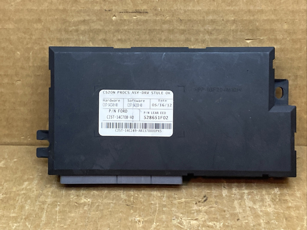 2013 Ford Escape Front Left Driver Side Seat Memory Control Module OEM0