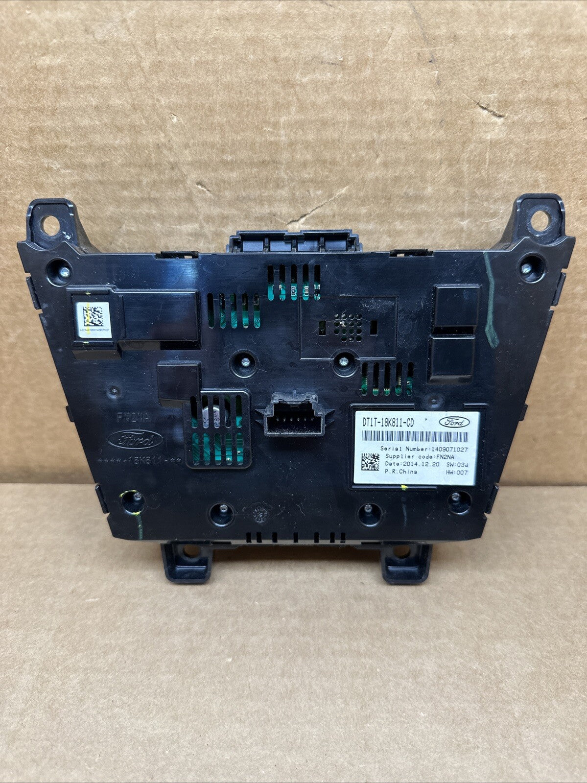 2015 2017 Ford Transit Connect Radio Dash Control Panel Buttons DT1T 18K811 CD5
