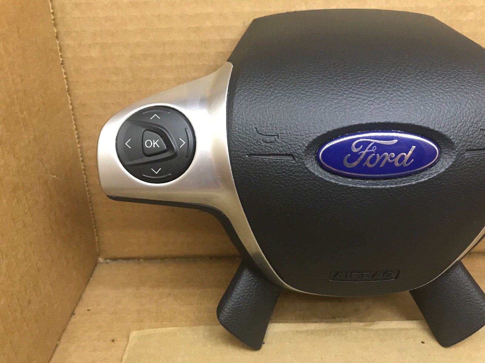 12 14 FORD FOCUS LEFT DRIVER SIDE STEERING WHEEL AIR BAG AIRBAG SYNC CRUISE 1