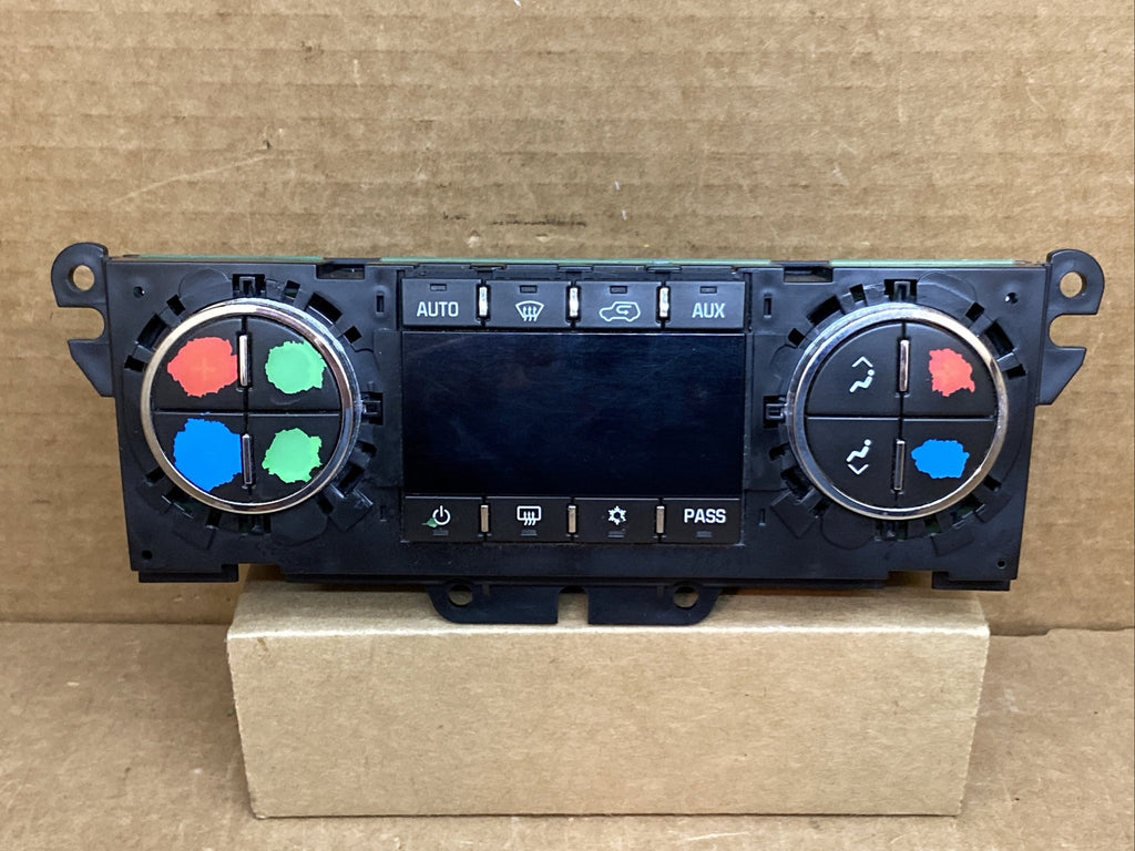 2008 2012 Traverse Enclave Digital Climate Temp Temperature Control 258692490