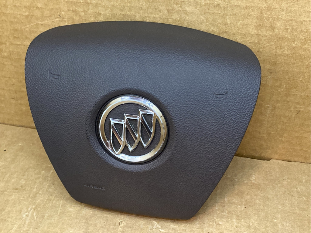 08 17 Enclave Front Left Driver Side Steering Wheel Air Bag Airbag Cashmere 3923