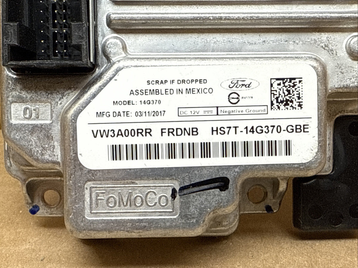 Ford Sync 3 Sync3 Radio Module HS7T 14G370 GBE HP5T 14G371 BCA4