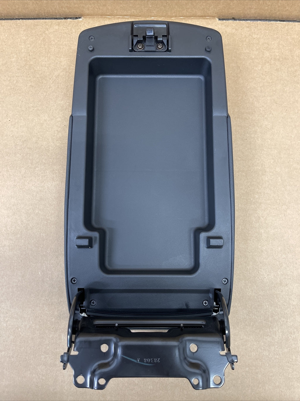 2007 2011 Toyota Camry Center Console Lid Cover Armrest Arm Rest Charcoal FC152
