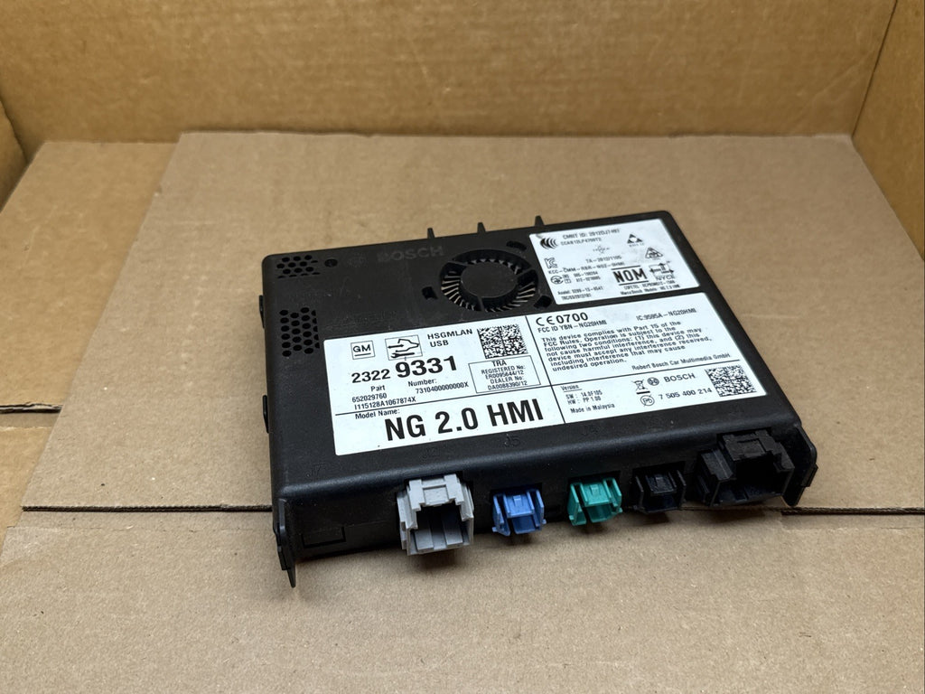 2015 2017 GM HMI Human Machine Interface Control Module 232293312