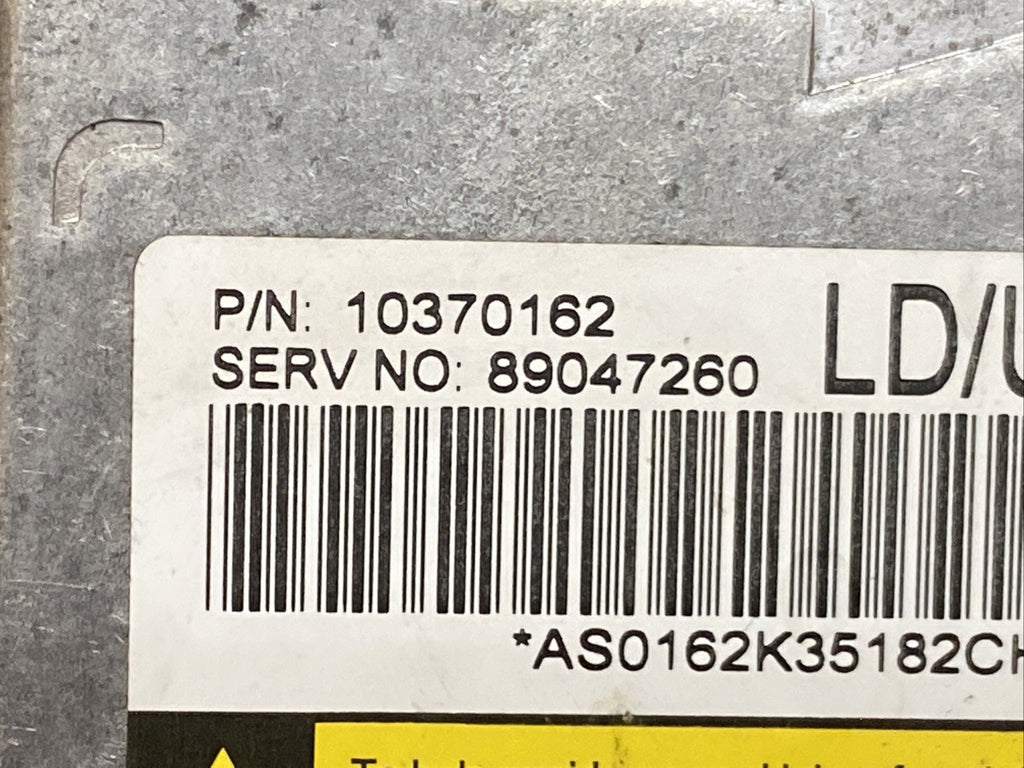 2006 Sierra Silverado Suburban Air Bag Airbag Control Module OEM 103701621