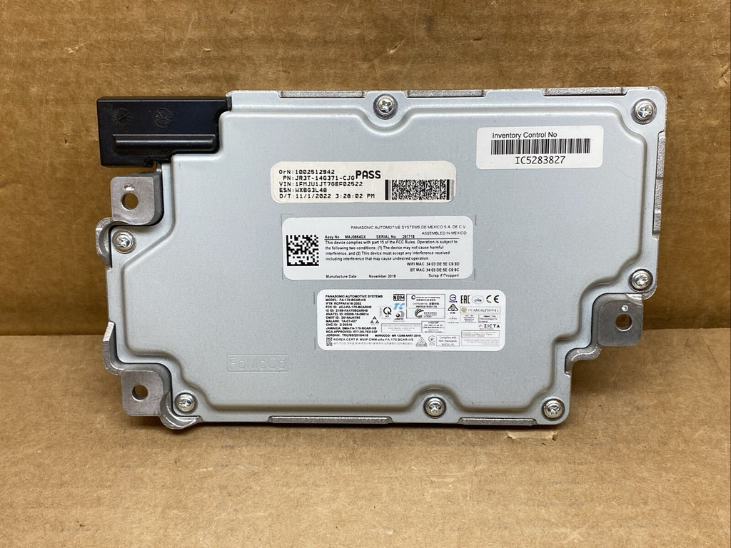 Ford Sync 3 Sync3 Radio Module JL1T 14G370 ACJ4