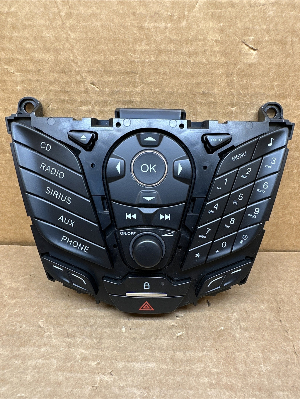 2013 Ford Escape Dash Radio Control Panel Buttons Dial CJ5T18K811BC0