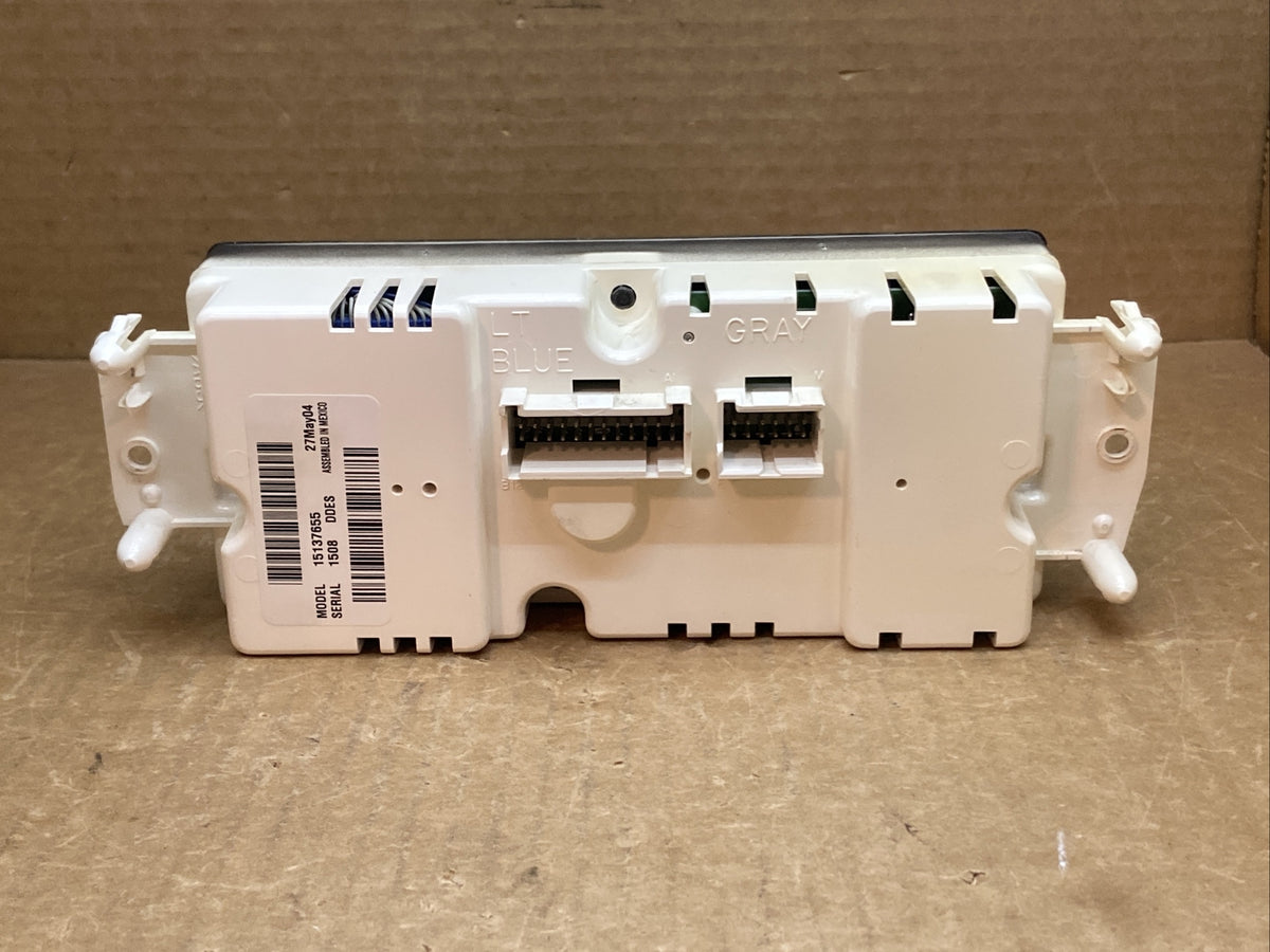2003 2004 Tahoe Yukon Escalade Dash Digital Climate Temp Temperature Control OEM7
