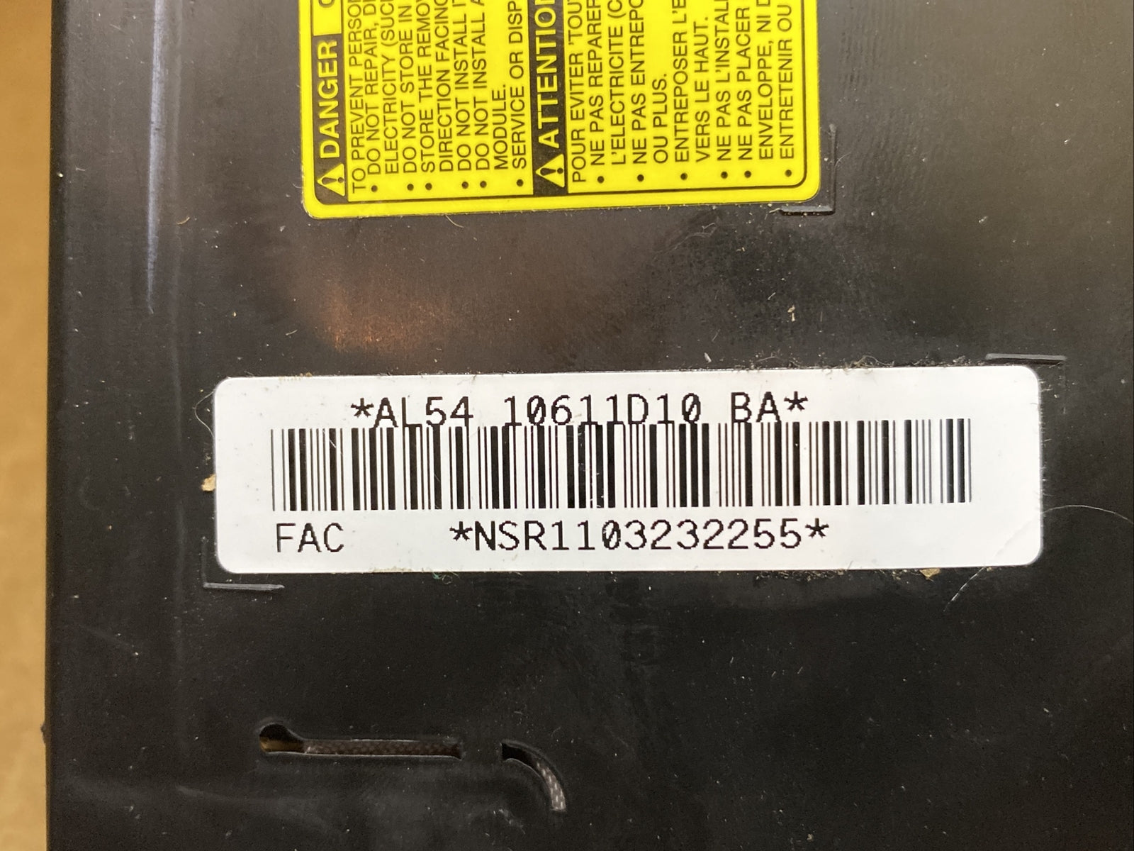 Ford Ranger Front Right Side Passenger Seat Air Bag Airbag AL54 10611D10 BA1