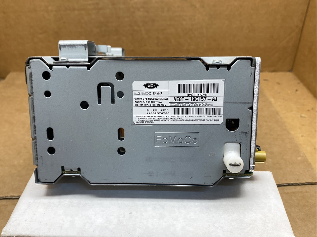 2011 2013 Ford Fiesta Radio Receiver Module Disc Reader AE8T 19C157 AJ6