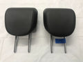 13 19 BUICK ENCORE REAR HEAD REST HEADREST DRIVER PASSENGER BLACK LEATHER SET0