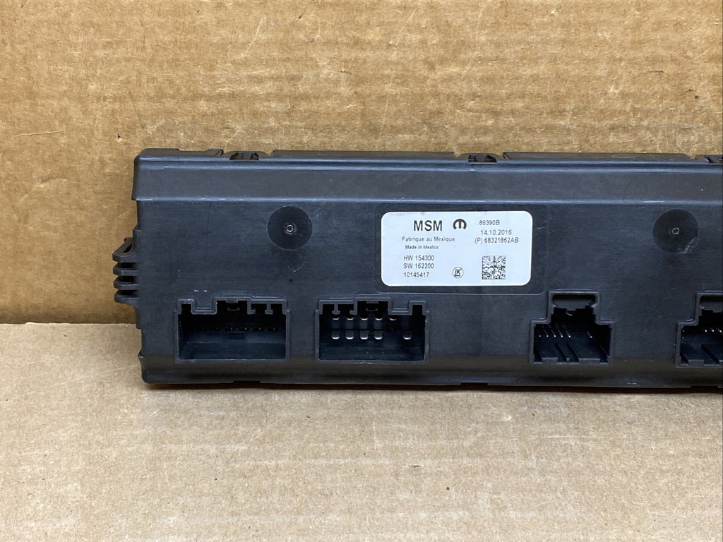 2017   2019 Chrysler Pacifica Front Seat Memory Module  68321862AB3