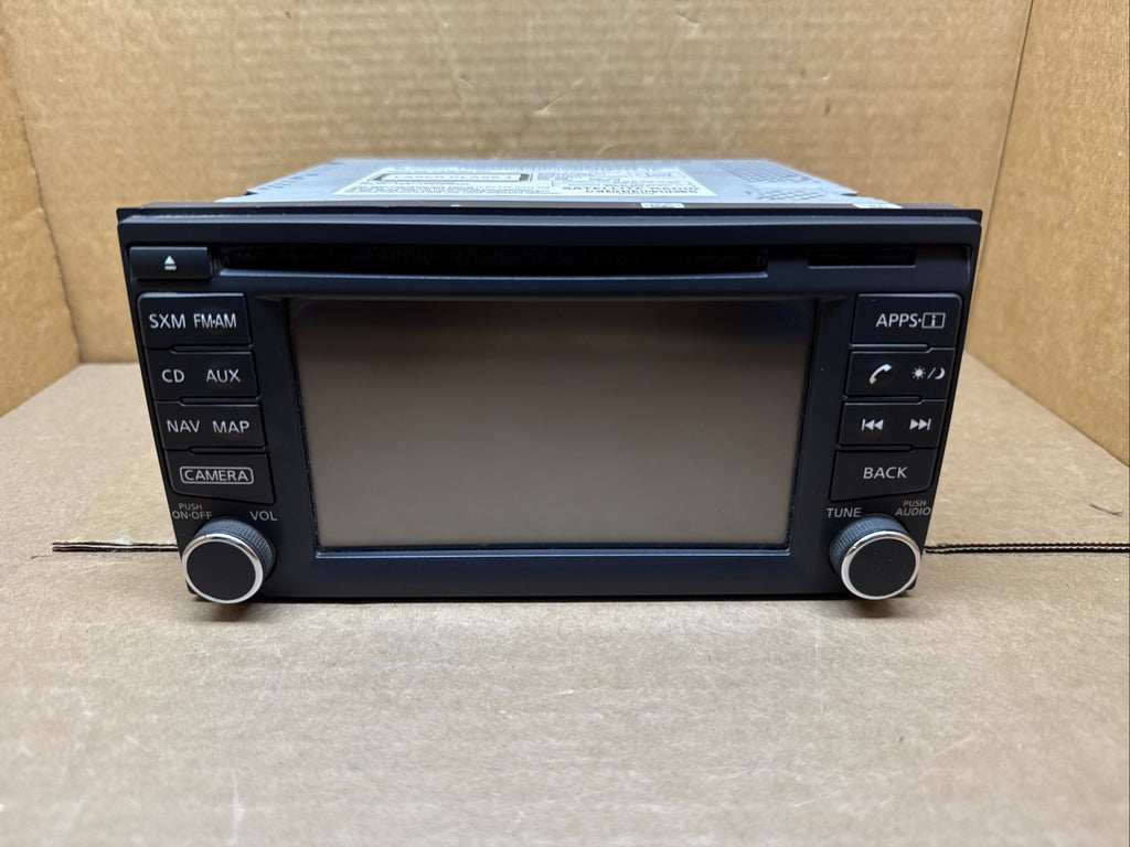 2014 2019 Nissan Van NV1500 Sentra Versa Radio Receiver Display 259159JE0B1