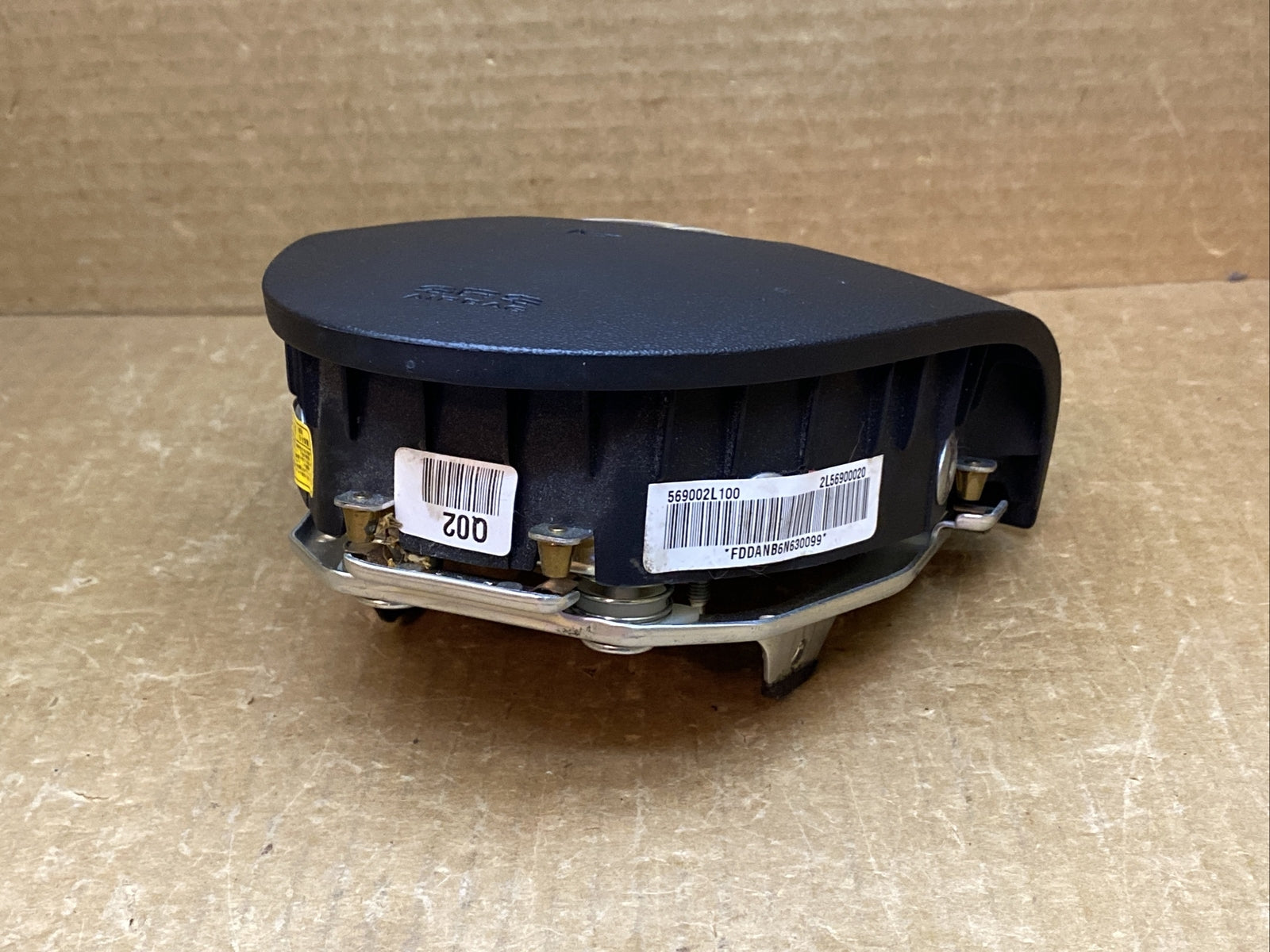 09 12 Elantra Touring Front Left Driver Side Steering Wheel Air Bag Airbag Black11