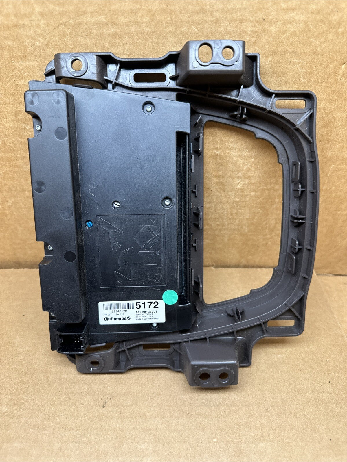 2012 2017 Buick Verano Radio Control Panel Part Number 229451727