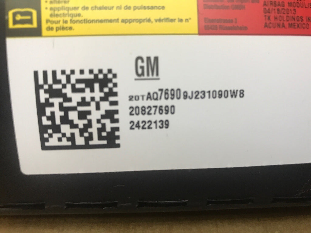 2010 2017 Equinox Terrain Left Driver Side Seat Airbag Air Bag 208276902