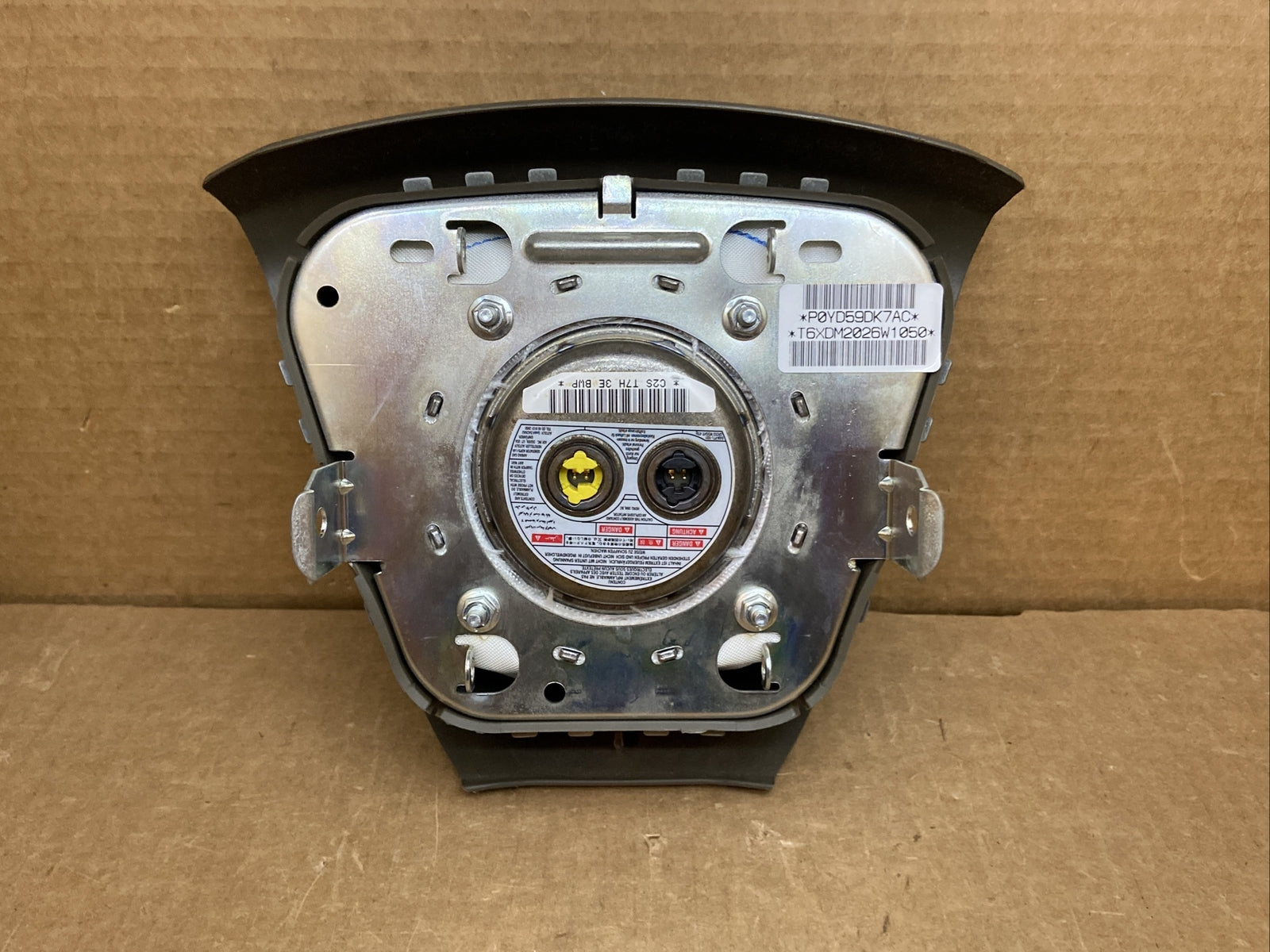 07 10 Patriot Compass Front Left Driver Side Steering Wheel Air Bag Airbag Tan3