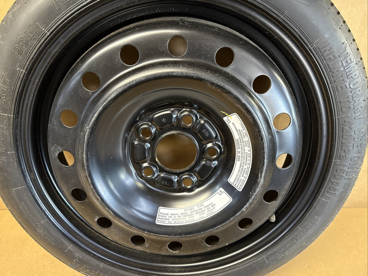 2017 2022 Civic ILX RDX Spare Tire Kenda 17 Inch T125/70D172