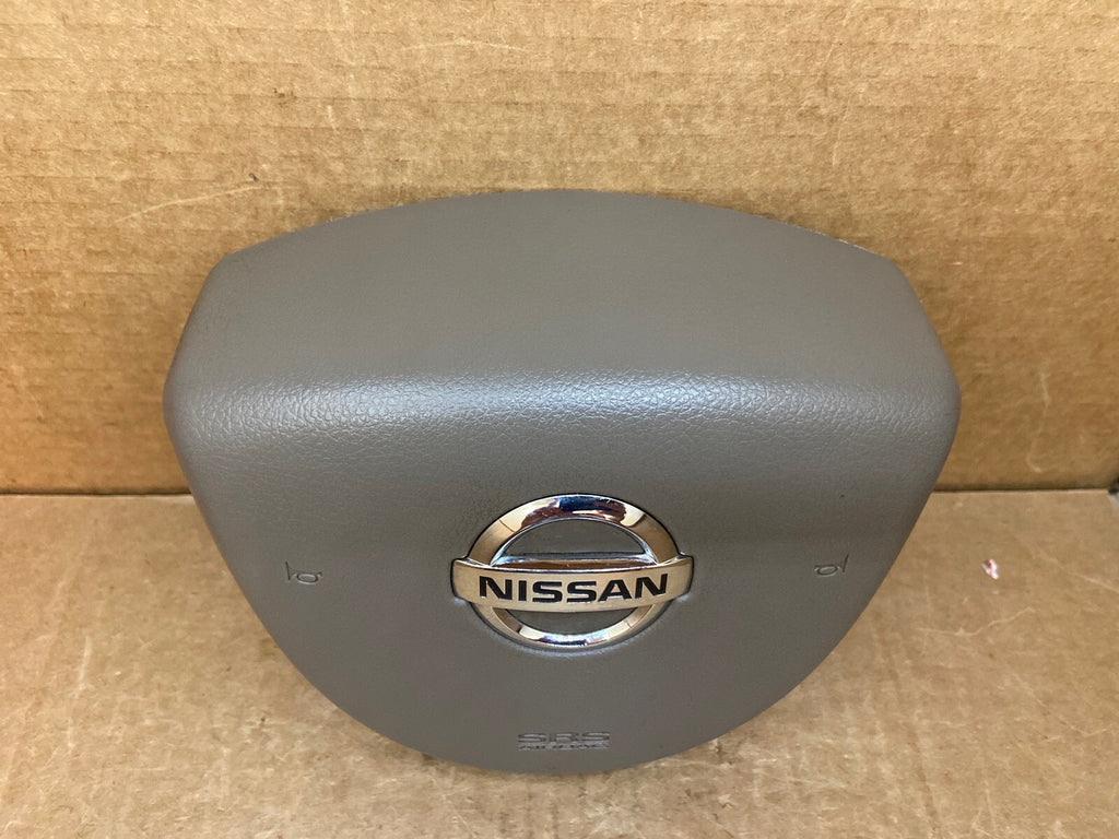 04 09 Nissan Quest Front Left Driver Side Steering Wheel Air Bag Airbag Brown4