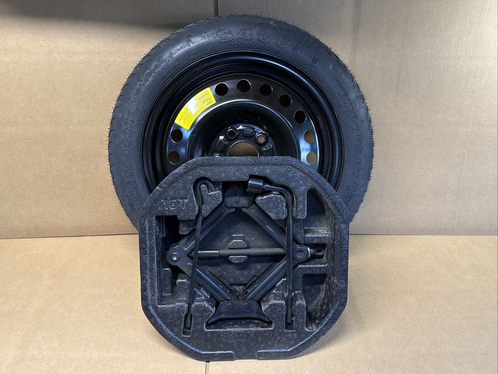 2020 2025 Sonata Kia K5 Spare Tire Kit w/ Jack Tools Lug Wrench OEM T125/80D160