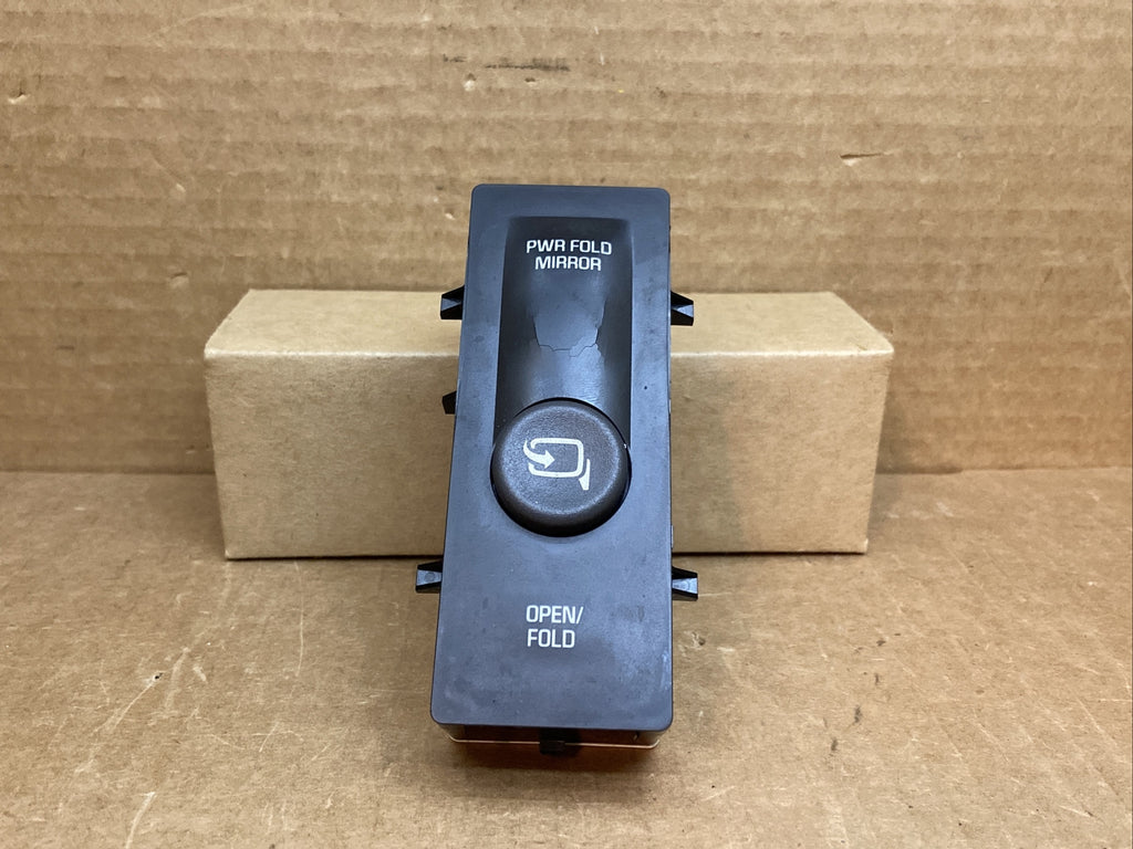 2002 Cadillac Escalade Power Folding Mirror Button Switch Open Fold OEM 150625882