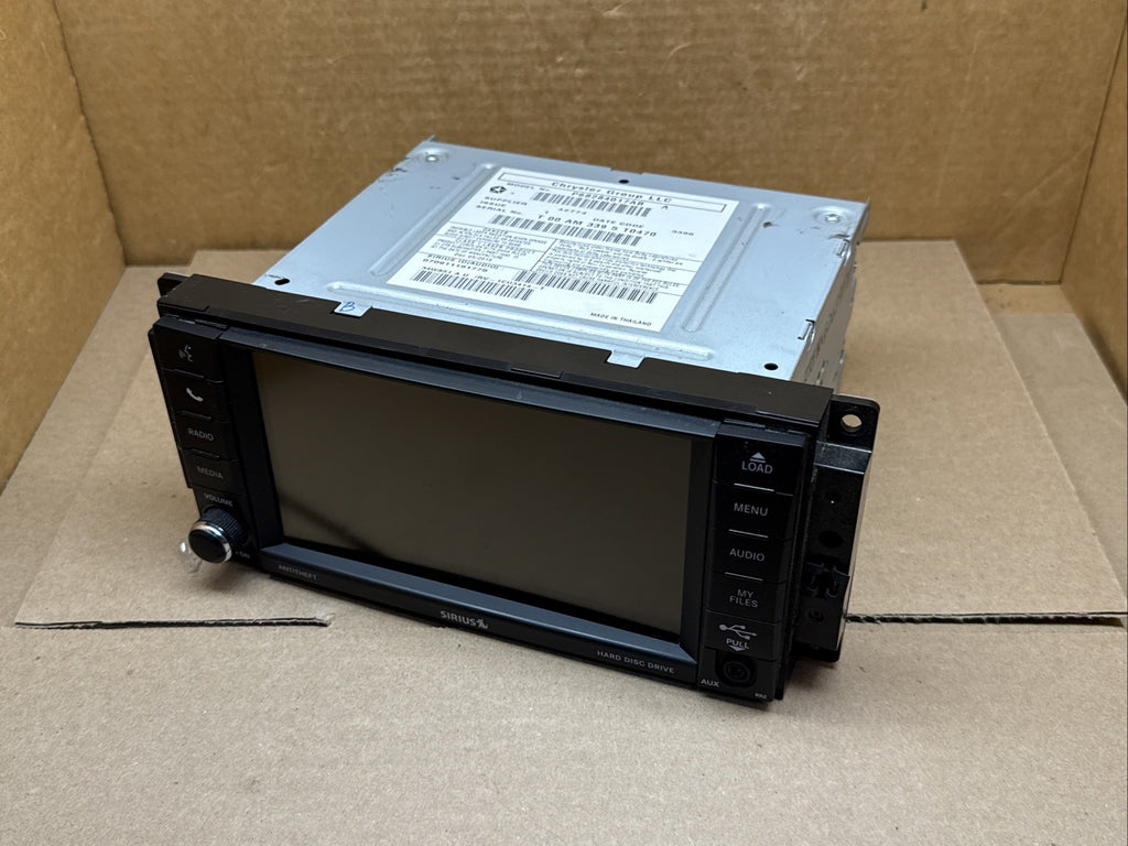 Jeep Dodge Chrysler Touchscreen Radio RBZ P68284017AB 68284017AB7