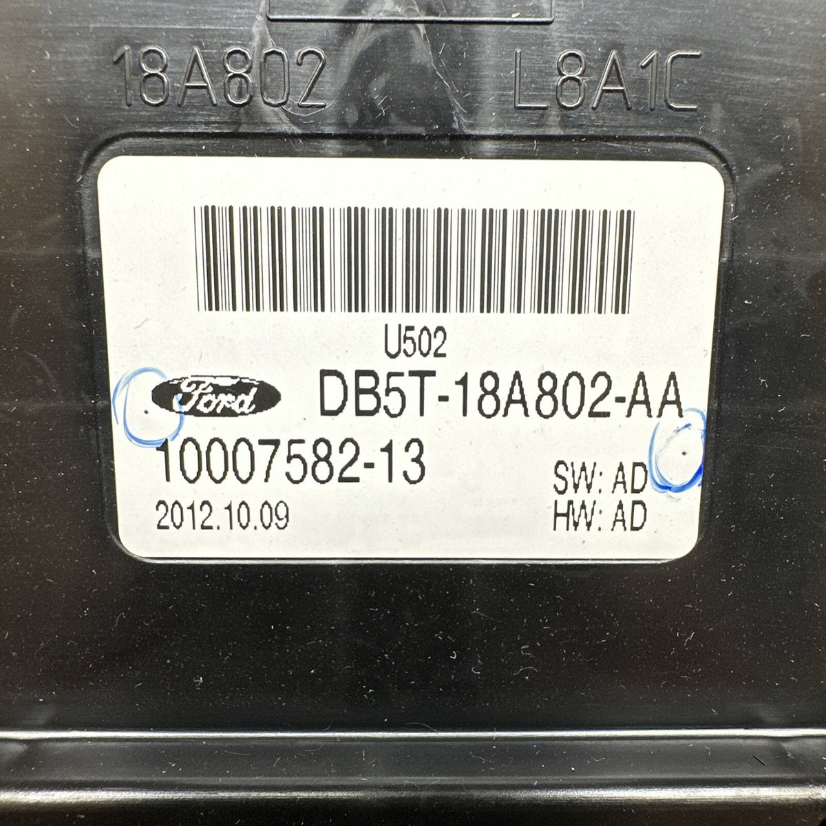 2013 2015 Ford Explorer Radio Climate Control Panel Bezel DB5T 18A802 AA6