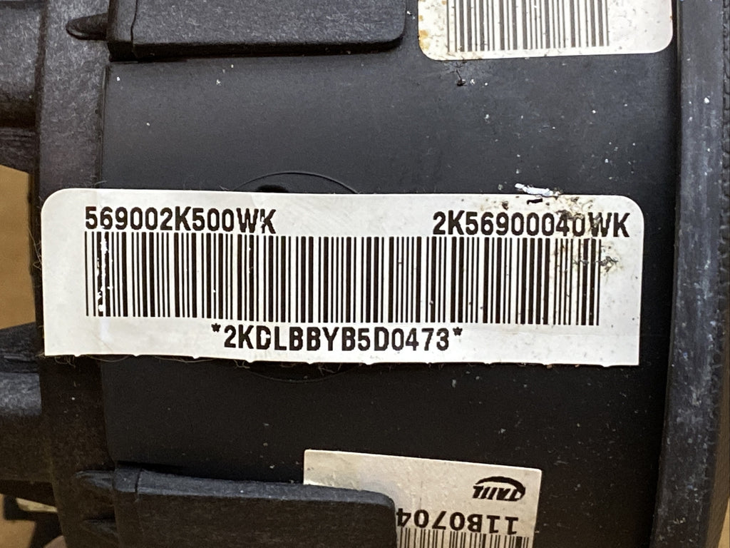 2010 2013 Kia Soul Front Left Driver Side Steering Wheel Air Bag Airbag Black9