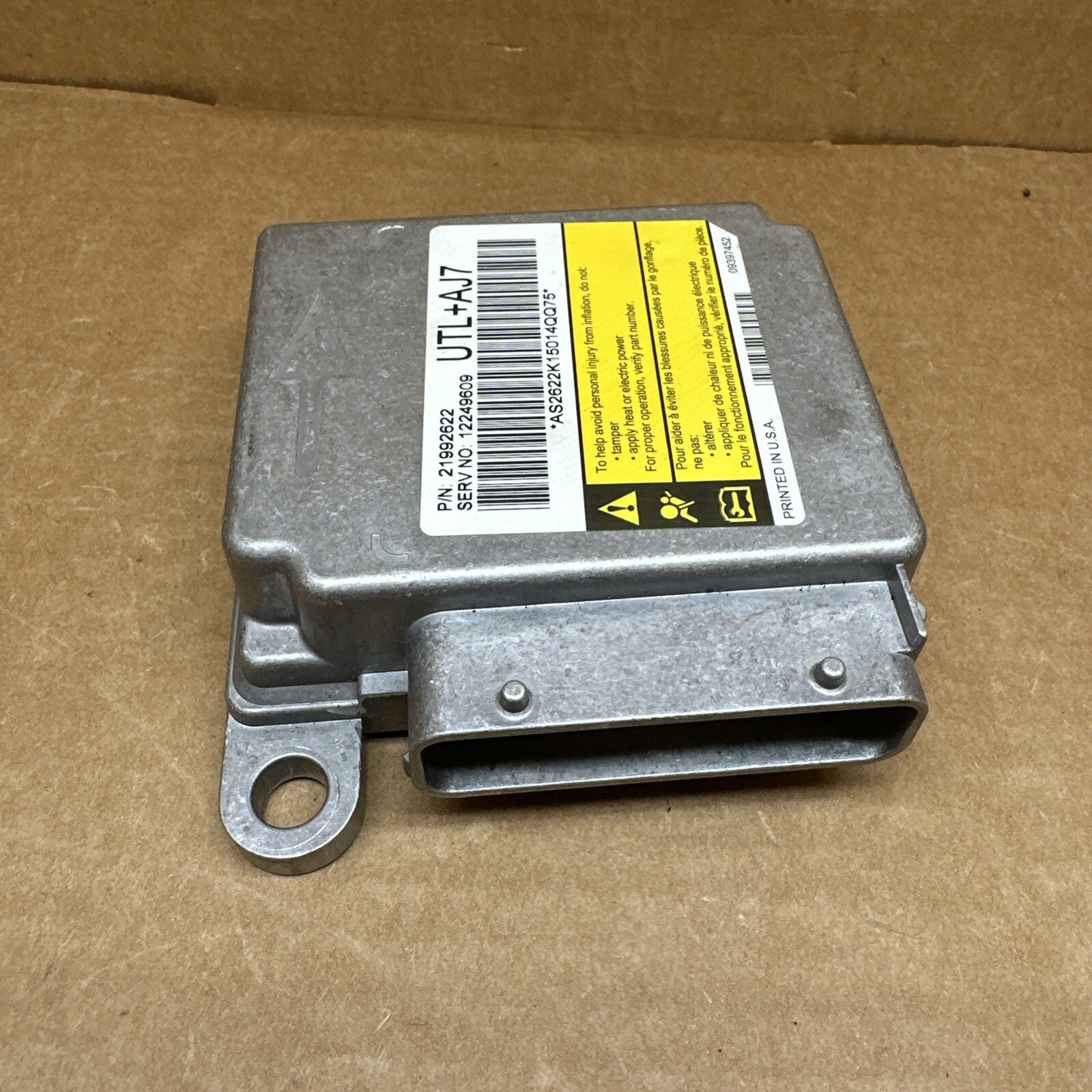 2005 Avalanche Air Bag Airbag Control Module OEM UTL AJ7 219926224