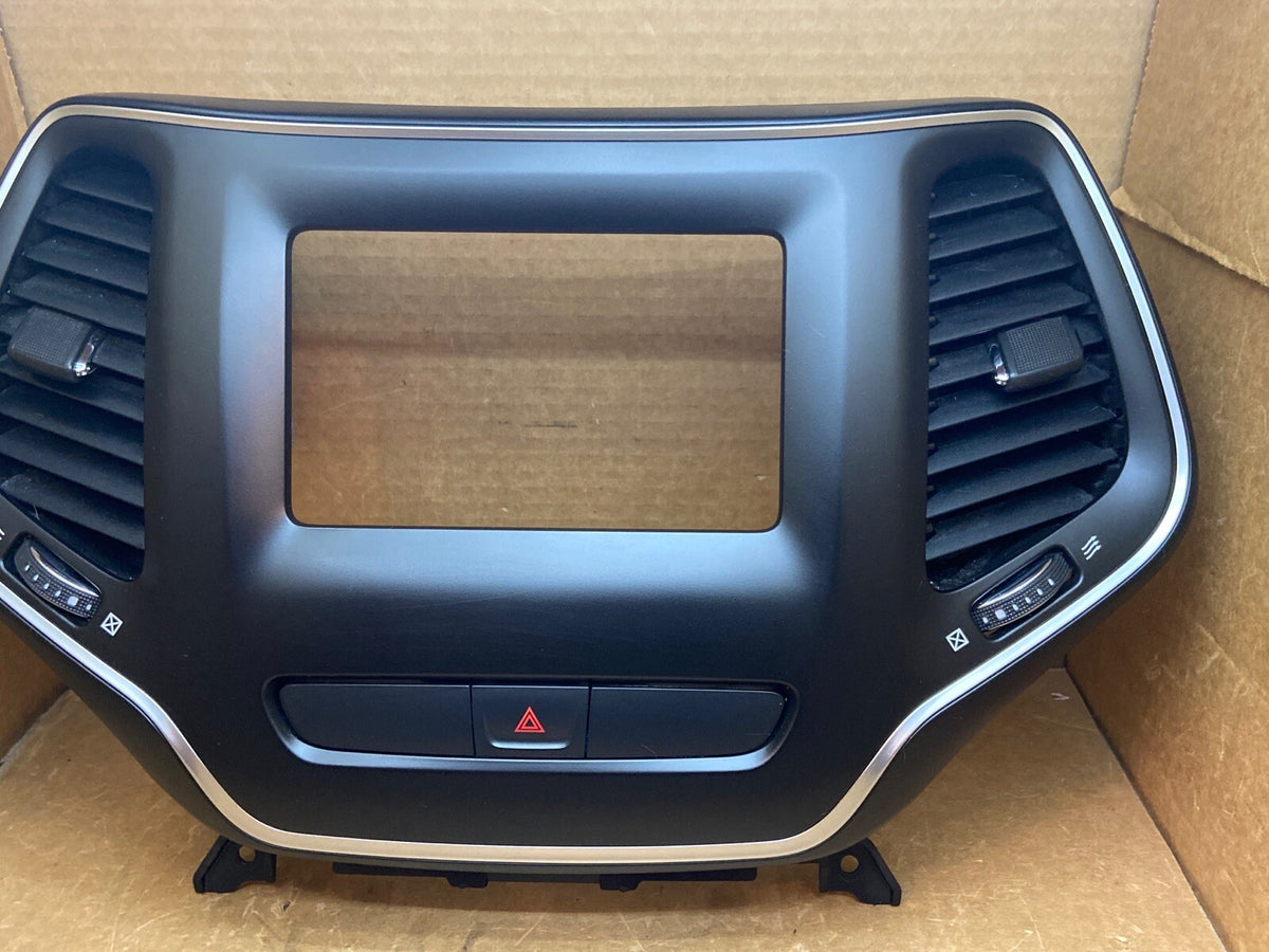 14 20 Jeep Cherokee Front Dash Center Air Vent Radio Bezel Trim OEM3