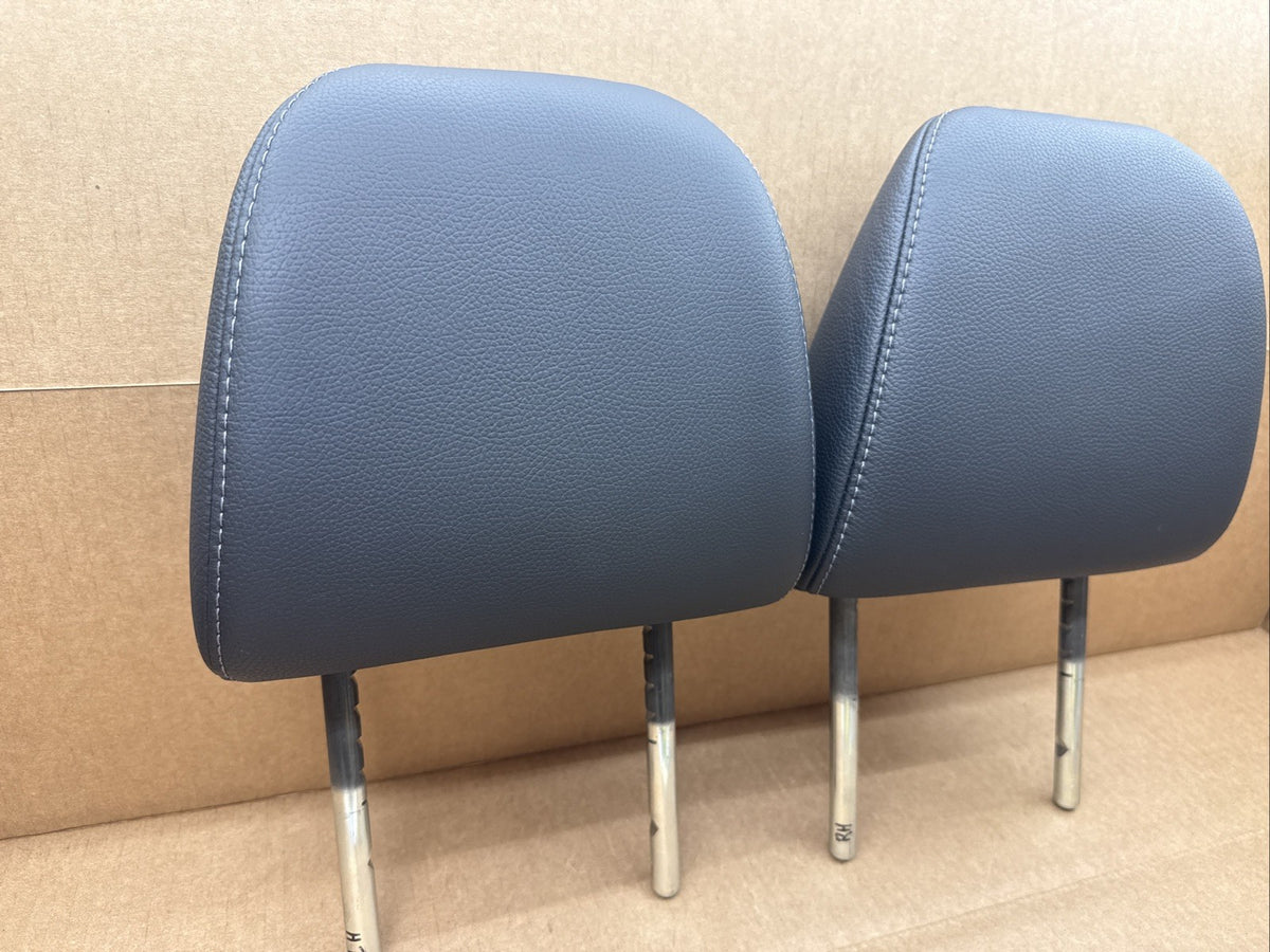 2016 2022 Honda Pilot Front Leather Left Right Headrest Set Pair OEM Black1