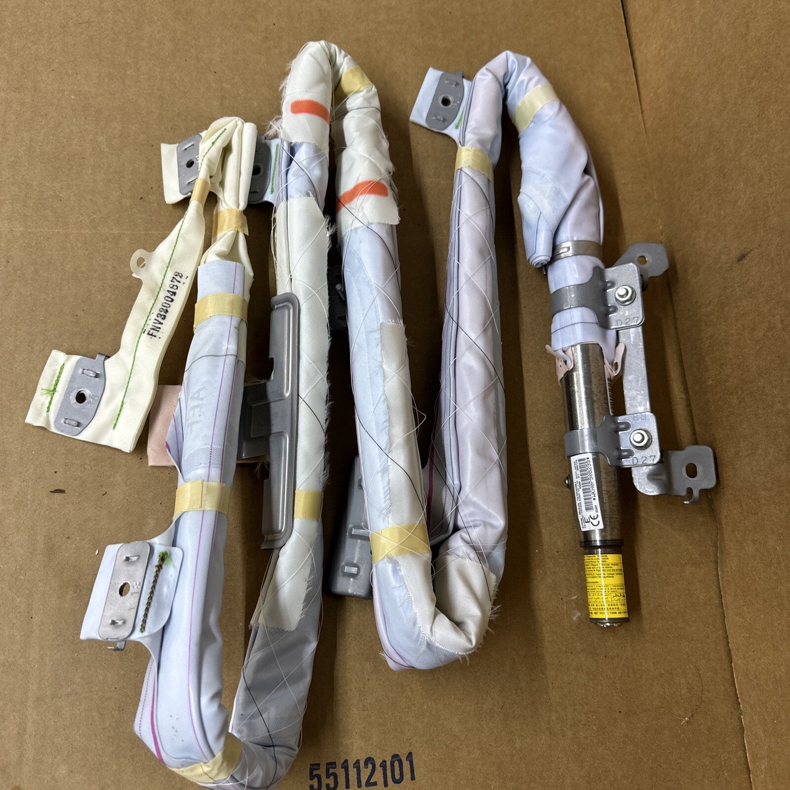 12 14 Subaru Impreza Hatchback Right Side Passenger Curtain Roof Air Bag Airbag6