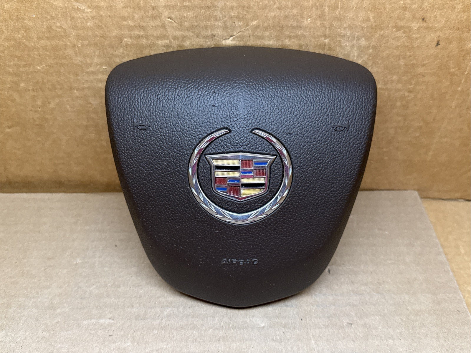 14 16 Cadillac SRX Front Left Driver Side Steering Wheel Air Bag Airbag Brown0