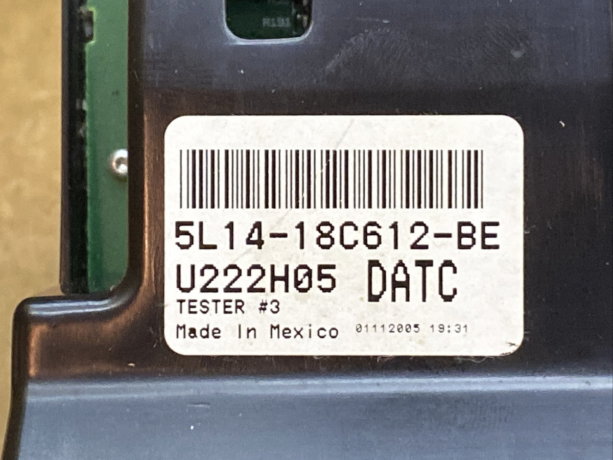 05 06 Ford Expedition Temp Temperature Climate Control Digital 5L14 18C612 BE7