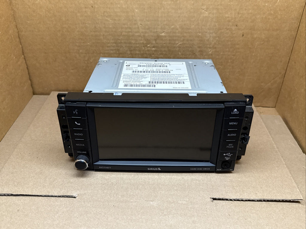 Jeep Dodge Chrysler Touchscreen Radio RBZ P68284017AB 68284017AB0