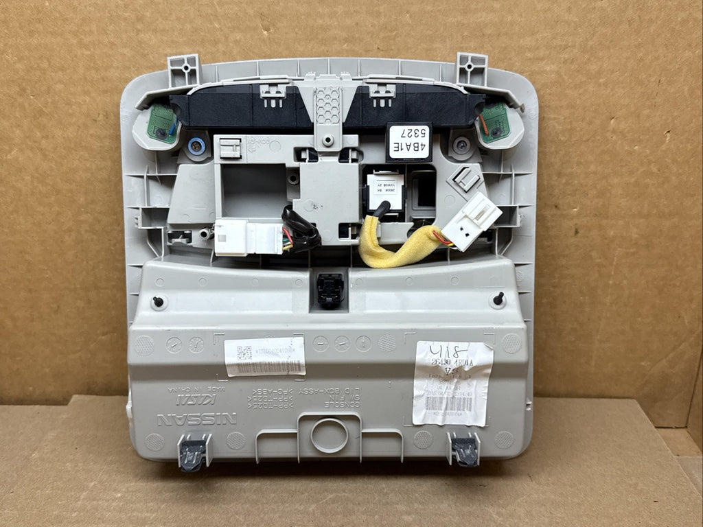 2016 Nissan Maxima Front Over Head Overhead Console Sunroof 26430 4RD1A3