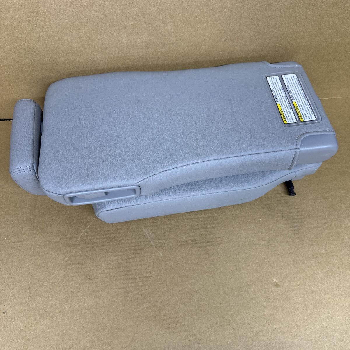 2011 2020 Toyota Sienna 2nd Row Middle Folding Jump Seat Jumpseat Light Gray4