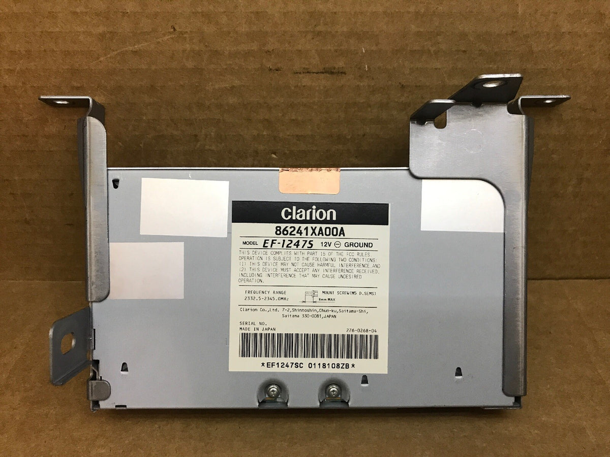 2011 SUBARU LEGACY OUTBACK CLARION XM SATELLITE RADIO MODULE 86241XA00A EF 124750